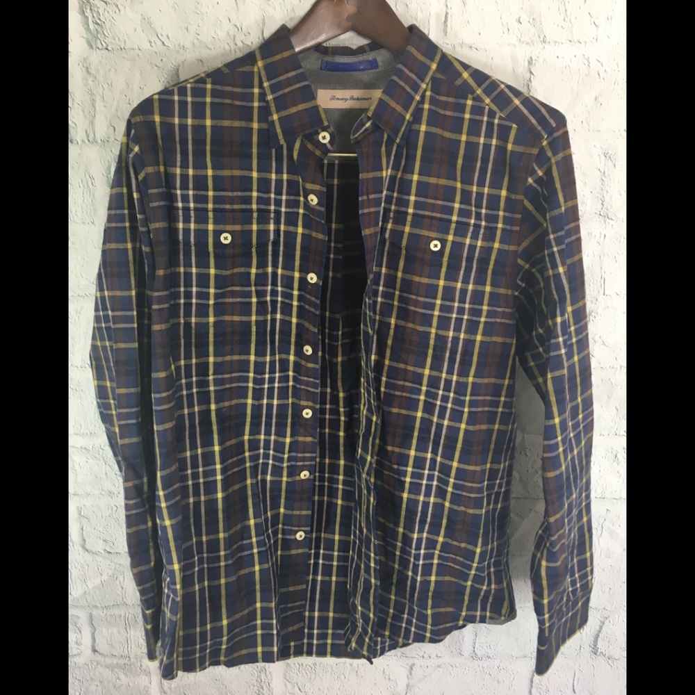 Men's Tommy Bahama Long Sleeve Shirt Size Medium